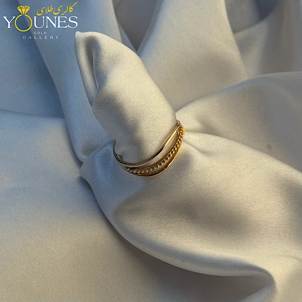 انگشتر وی لاین طلا